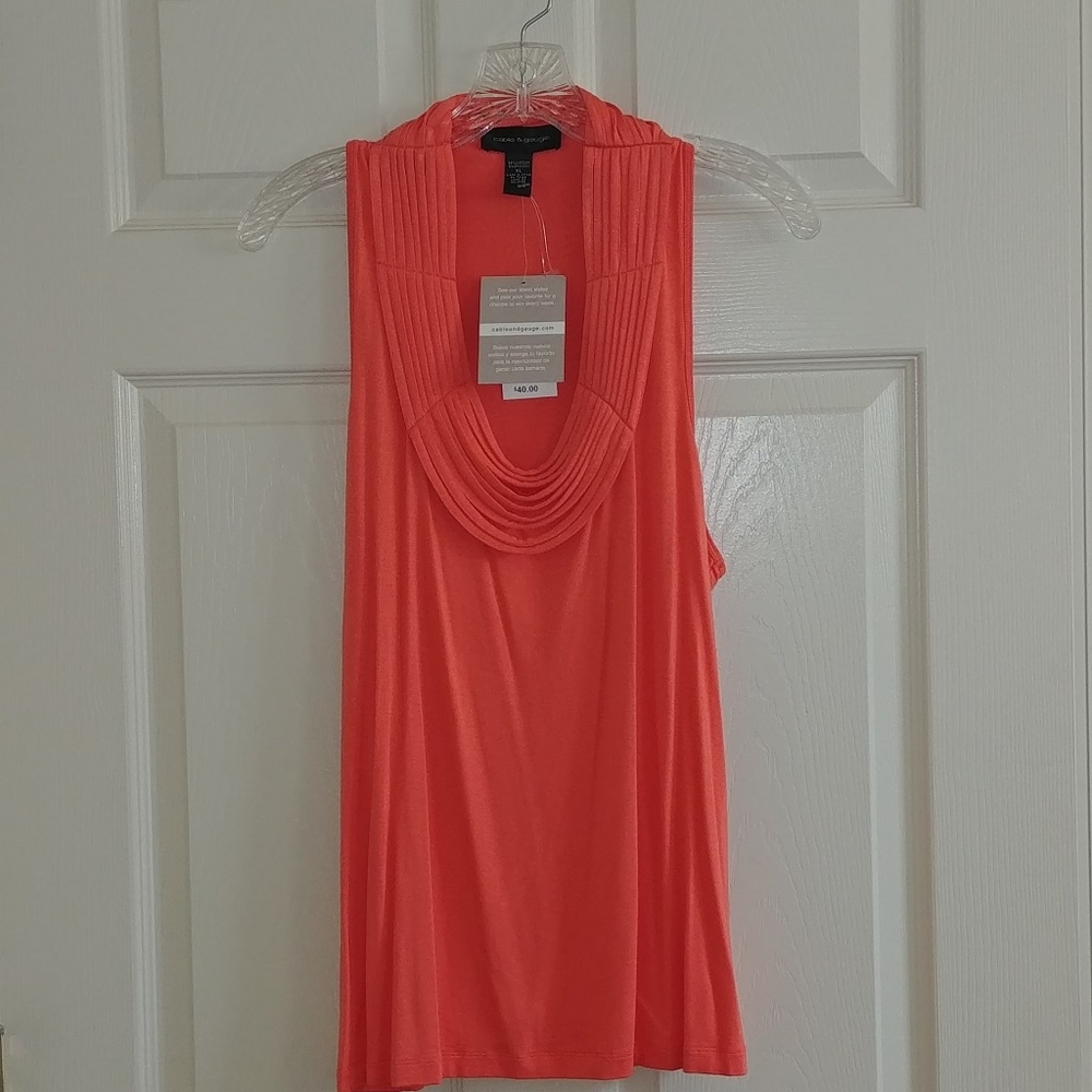 NWT - Cable & Gauge 'In Living Coral"
